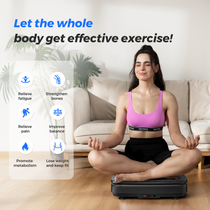 MERACH Vibration Plate Exercise Machine for Wellness and Fitness