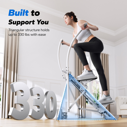 MERACH Cardio Climber Stepper Elliptical Exercise Machine, 3 in 1 Fitness Machines, Full Body Workout Cross Trainer with Adjustable Incline & 95% Pre-Assembled