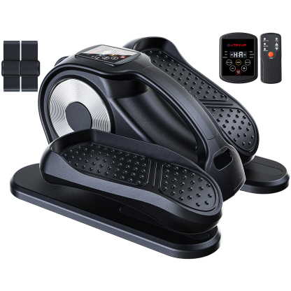 UTRYUP Under Desk Elliptical Machine for Seniors, Ellipse Leg Exerciser with Remote Control, 12-Speed Adjustable for Home Office Use