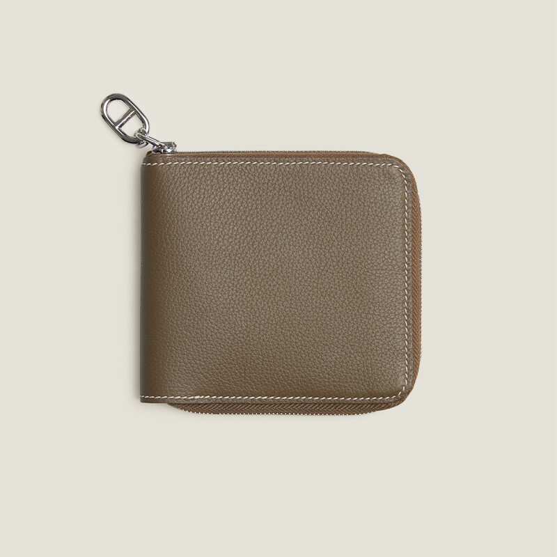 【Kolomomo Brand】Zipengo ll Anchor Chain Pig Nose Wallet · Elephant Gray EVE