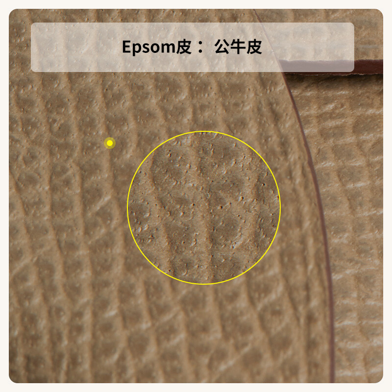 Applicable to H Calvi Solid Color Multi-Color Optional Handmade Hand-Stitched Goat Leather Bag Coin Purse Card Holder · Lemon Yellow (EP) Lining Minium Orange (EP)