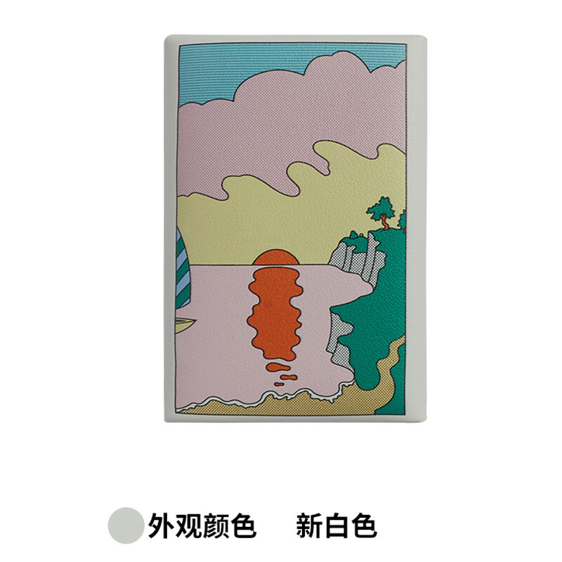 【Kolomomo Brand】Calvi Handmade Stitched Hand-Painted Goat Leather Bag Coin Purse