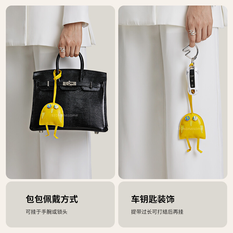 【Kolomomo Brand】 Owl Pendant Car Interior Full Color Series Custom Hanging Decoration