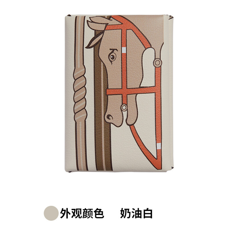 【Kolomomo Brand】Calvi Handmade Stitched Hand-Painted Goat Leather Bag Coin Purse