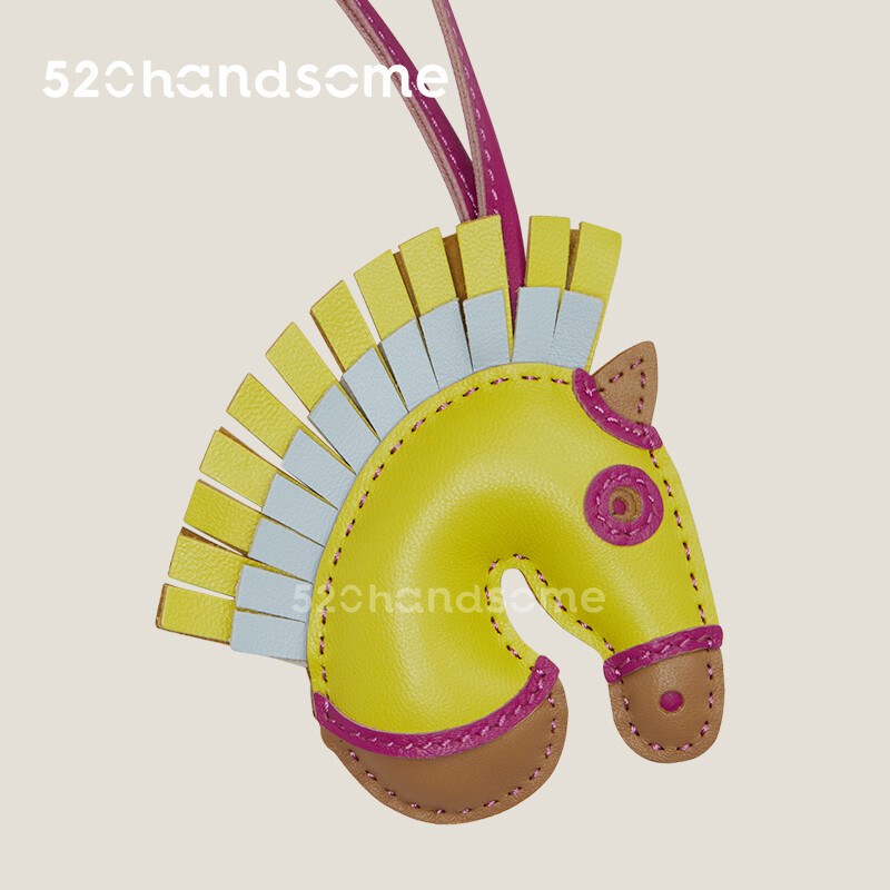 【Kolomomo Brand】GeeGee Camail Charms Unicorn Zebra Head Handbag Pendant Bag Hanging PCs Pony Hanging Ornaments Bag Hanging 