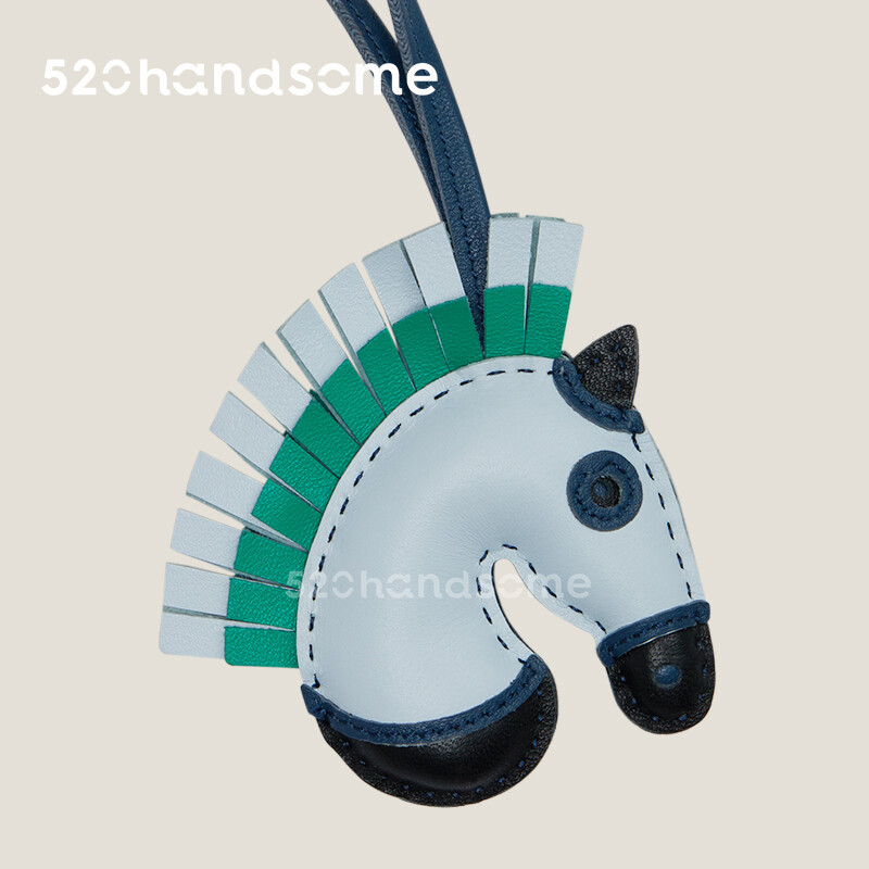 【Kolomomo Brand】GeeGee Camail Charms Unicorn Zebra Head Handbag Pendant Bag Hanging PCs Pony Hanging Ornaments Bag Hanging 
