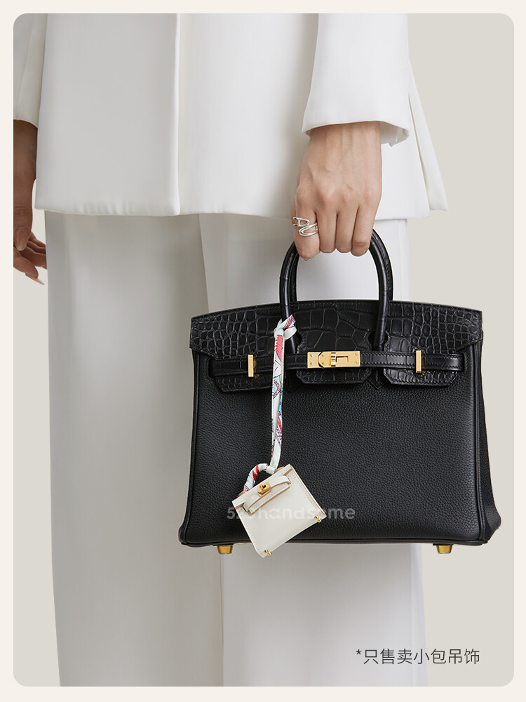 【Kolomomo Brand】 Mini Kelly * Twilly Pendant Mini Kelly Bag Car Hanging Ornament Earphone Holder 