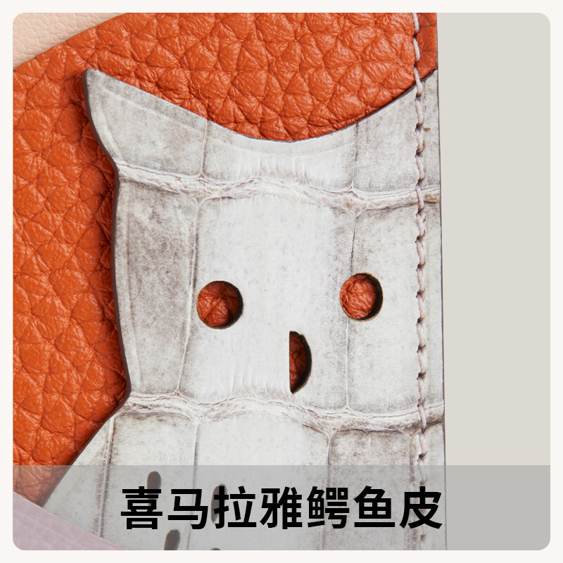 【Kolomomo Brand】Himalaya Matte Nile Crocodile Owl Animal Card Holder 