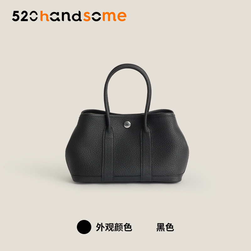【Kolomomo Brand】 Handmade Wax Thread Genuine Leather Garden Party 23 30 36 Large Capacity Women's Bag Garden Bag