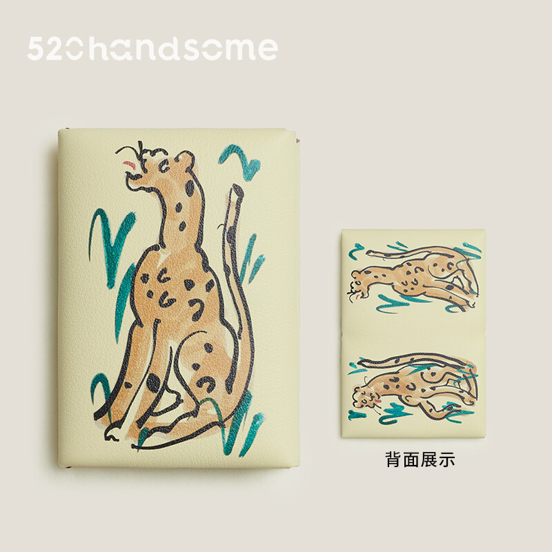 【Kolomomo Brand】Calvi Handmade Stitched Hand-Painted Goat Leather Bag Coin Purse