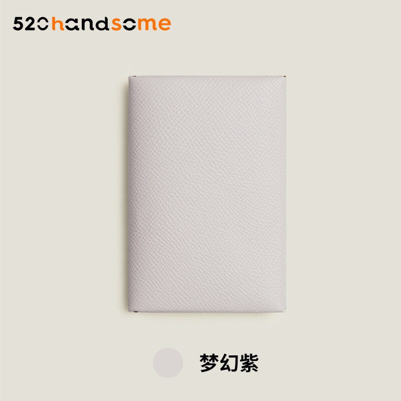 Applicable to H Calvi Solid Color Multi-Color Optional Handmade Hand-Stitched Goat Leather Bag Coin Purse Card Holder · Lemon Yellow (EP) Lining Minium Orange (EP)