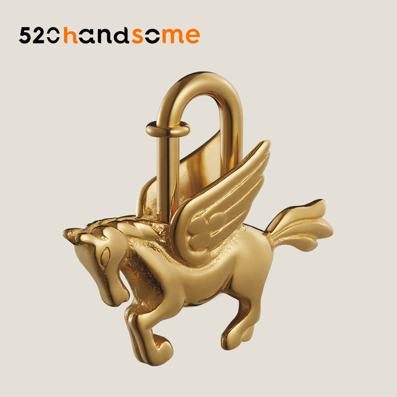 Animal Lock Pendant Hippo Pegasus Rotating Pegasus Elephant Love Lock Head Platinum Kelly Vegetable Basket Ornaments · Snail (Silver)