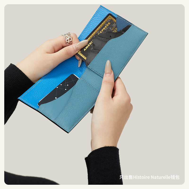 【Kolomomo Brand】Animal Histoire Naturelle Short Handmade Wallet Business Card Wallet