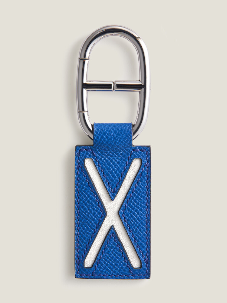 【Kolomomo Brand】 Pure Handmade Stitching Pig Nose Fine Steel Buckle Two-tone Leather Multi-use Keychain Pendant Bag Pendant