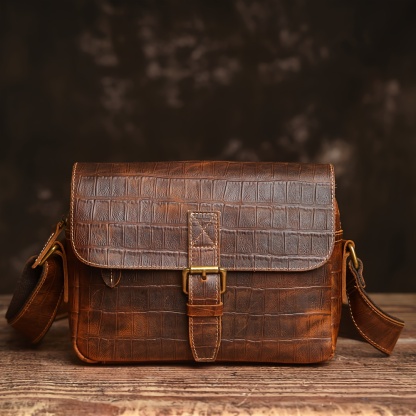 Genuine Leather Crossbody Bag