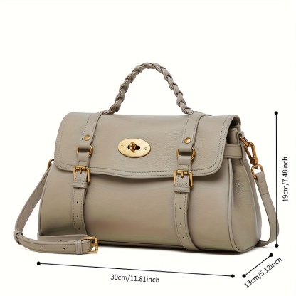 Genuine Cowhide Genuine Leather Handbag