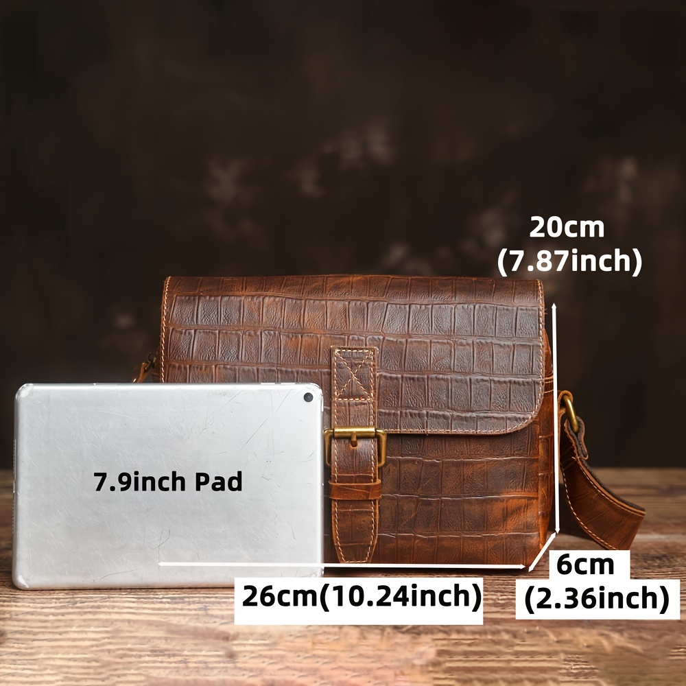 Genuine Leather Crossbody Bag