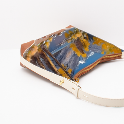 Handcrafted Full-Grain Leather Tote Bag for Women