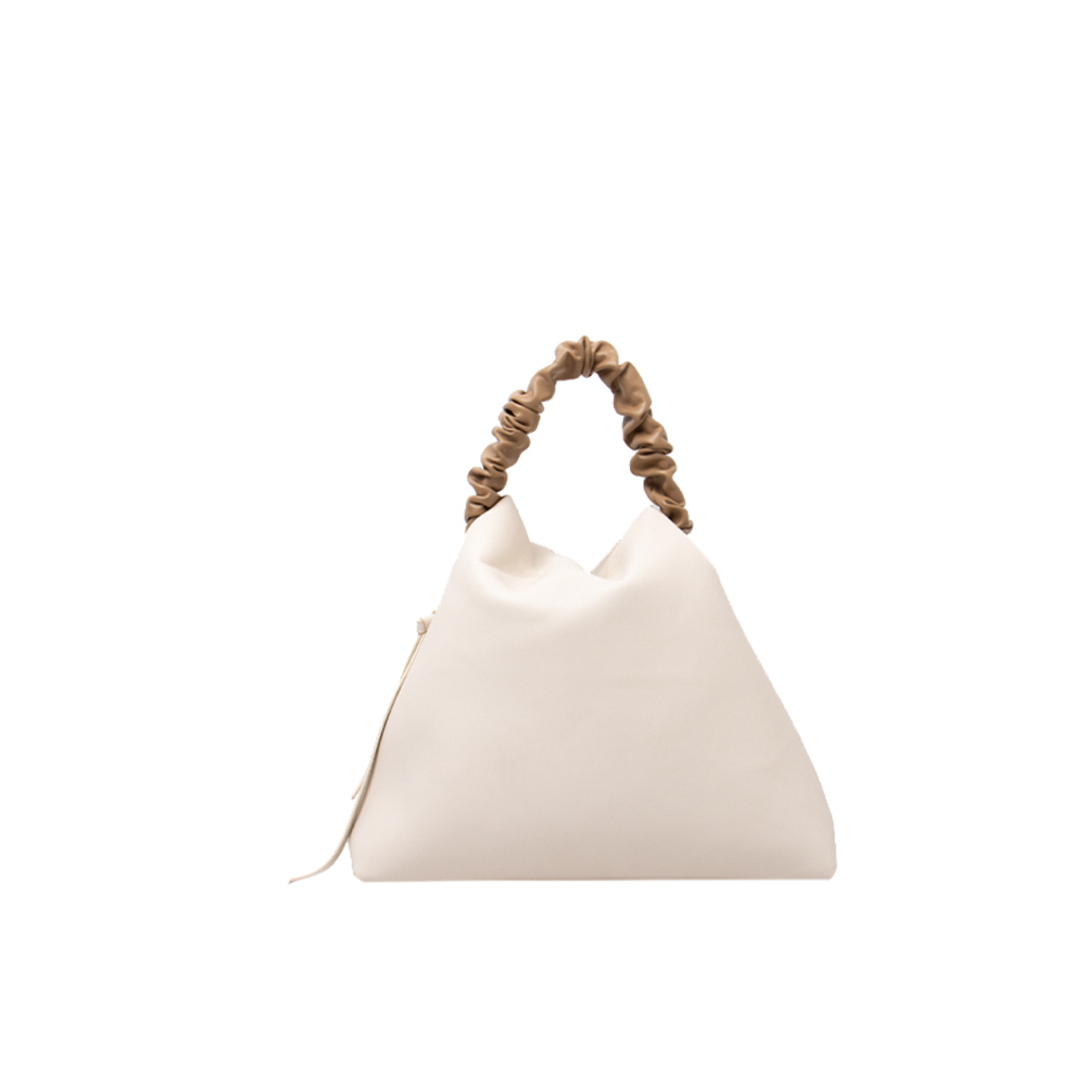 Handcrafted Leather Shoulder Tote | Vintage-Inspired Minimalist Design