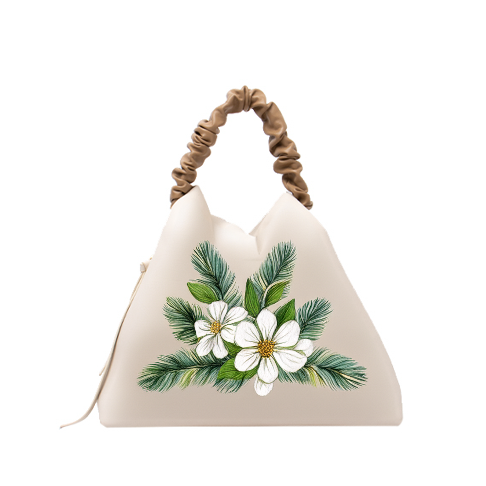 Handcrafted Leather Shoulder Tote | Vintage-Inspired Minimalist Design