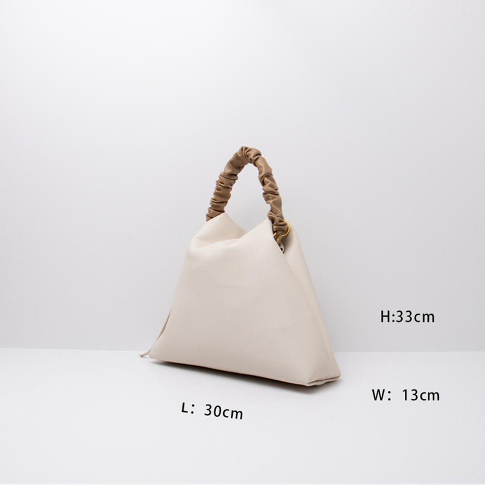 Handcrafted Leather Shoulder Tote | Vintage-Inspired Minimalist Design