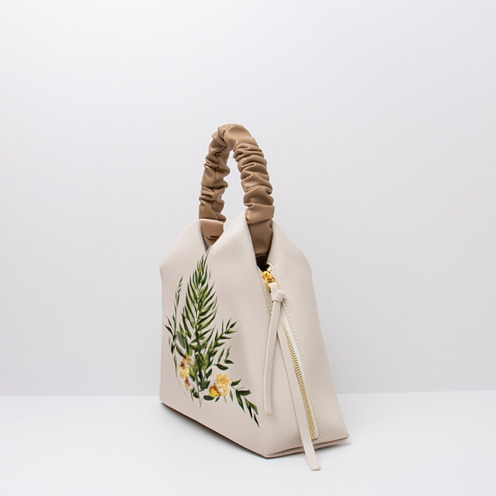 Handcrafted Leather Shoulder Tote | Vintage-Inspired Minimalist Design