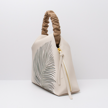 Handcrafted Leather Shoulder Tote | Vintage-Inspired Minimalist Design