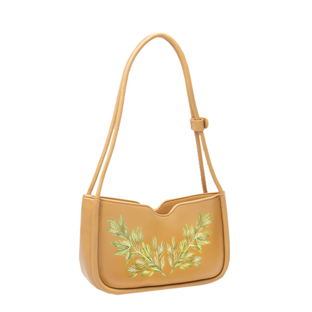 Handcrafted Leather Shoulder Bag | Vintage-Inspired Minimalist Design
