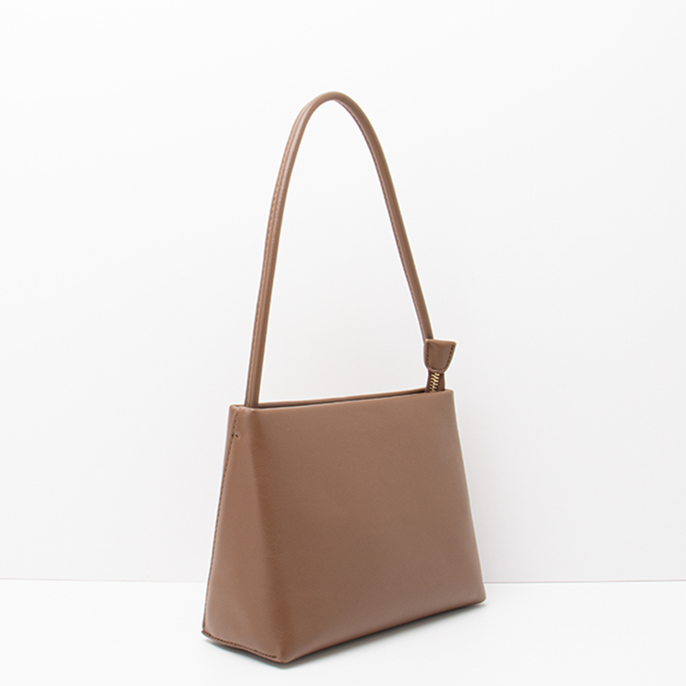 Handcrafted Full-Grain Leather Satchel | Retro-Minimalist Crossbody & Shoulder Bag