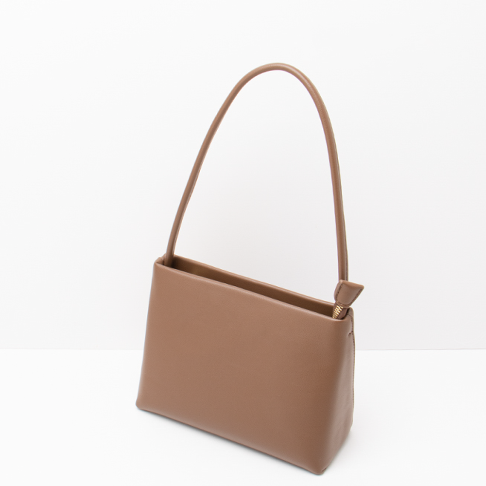 Handcrafted Full-Grain Leather Satchel | Retro-Minimalist Crossbody & Shoulder Bag