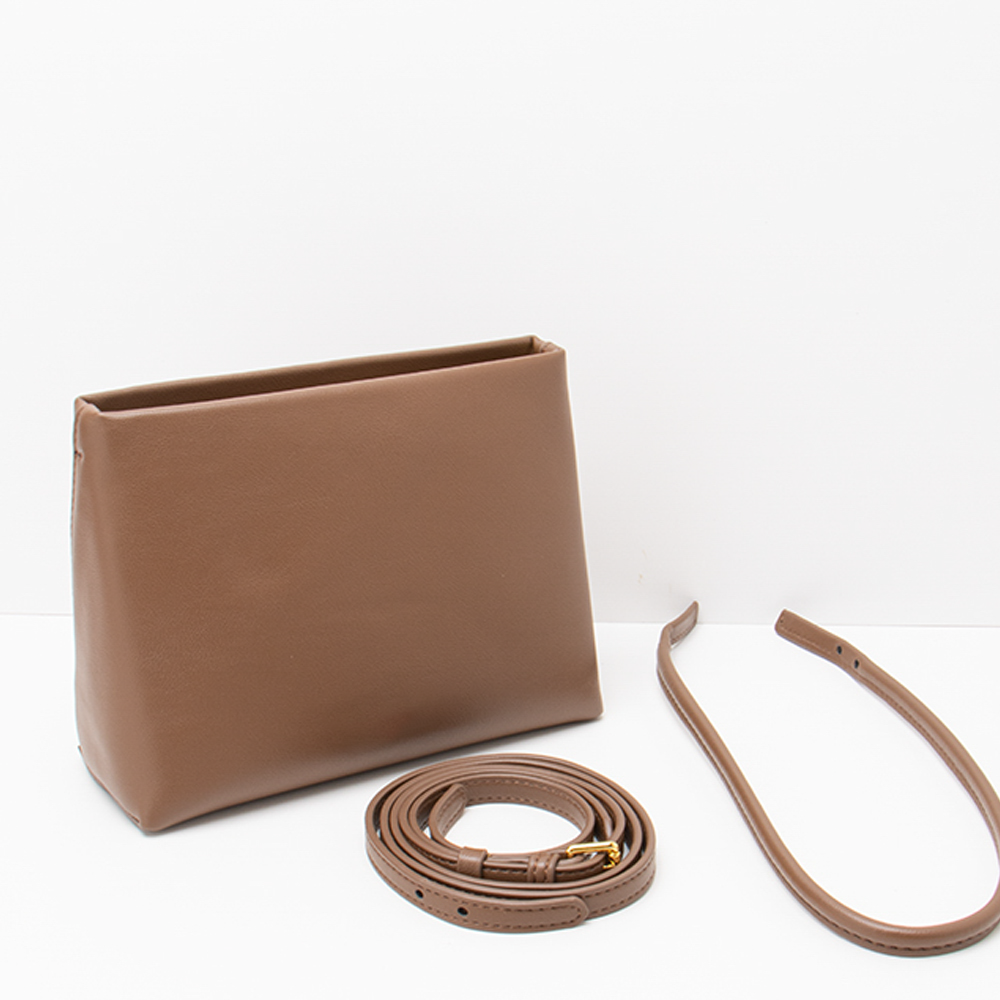 Handcrafted Full-Grain Leather Satchel | Retro-Minimalist Crossbody & Shoulder Bag