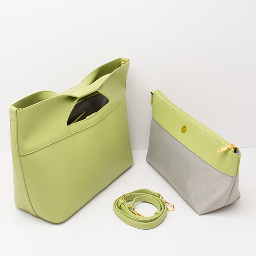 Handcrafted Full-Grain Leather Satchel | Vintage-Inspired Green Crossbody & Shoulder Bag