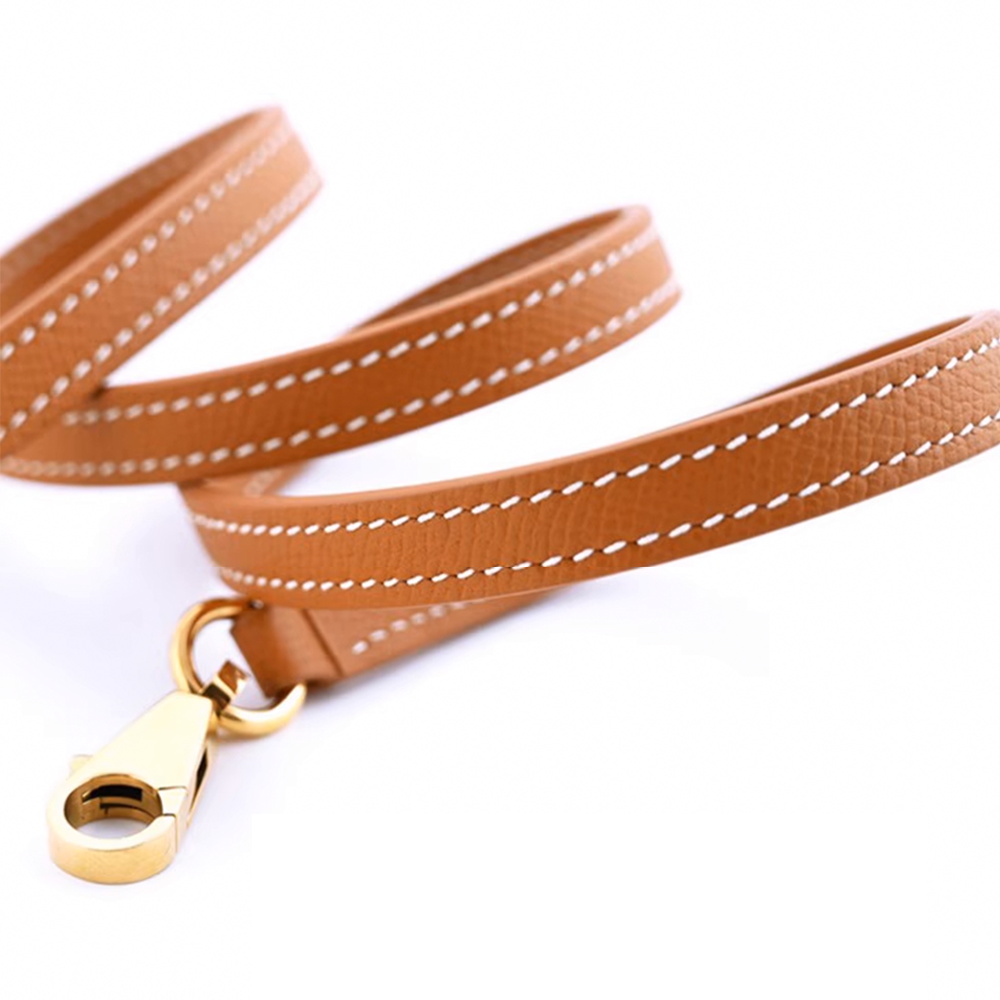EP Leather Short Shoulder Strap, Single Shoulder Leather Bag Strap 78cm, Palm Grain Cowhide Handbag Strap, Bag Accessory