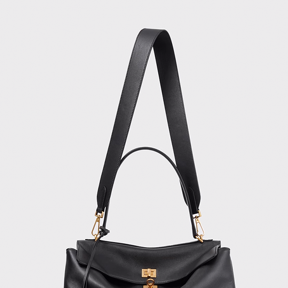Wide Shoulder Strap for Nappa Leather Bag Accessory