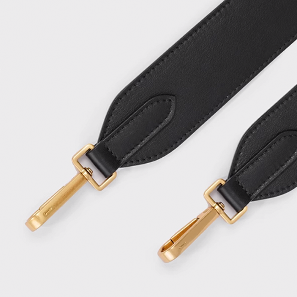 Wide Shoulder Strap for Nappa Leather Bag Accessory