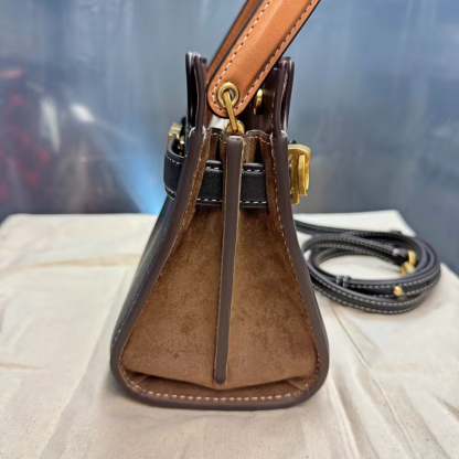 Double Crossbody Bag – Black