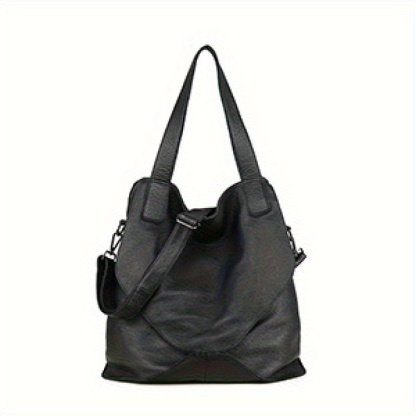 Vintage Genuine Leather Women'S Crossbody Bag - Large Capacity Adjustable Strap