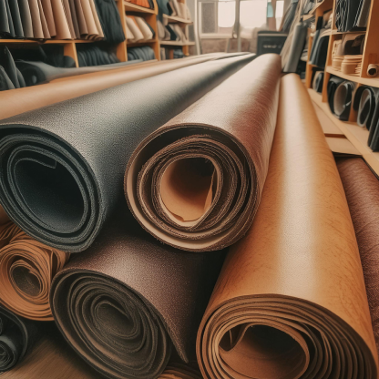 Handcrafted Genuine Leather Women's Bag - Black, 30cm