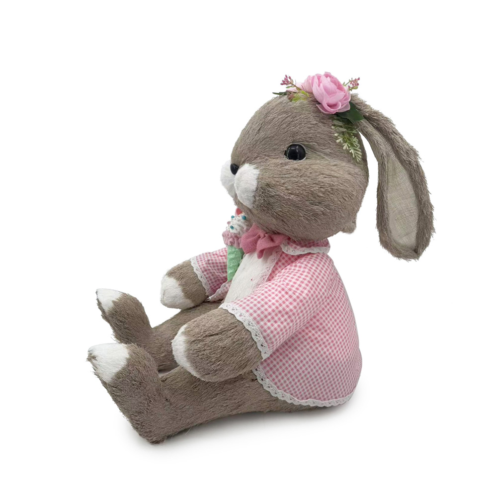 SE11036A2	 L18.5"W15.5"H21.5"EASTER BUNNY