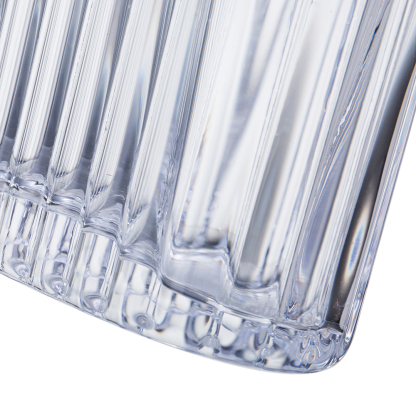45013	 L5.5"W2.5"H5.5" - GLASS VASE