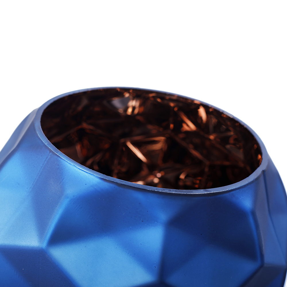 57525	 D5.5"H4.5" - GLASS VASE