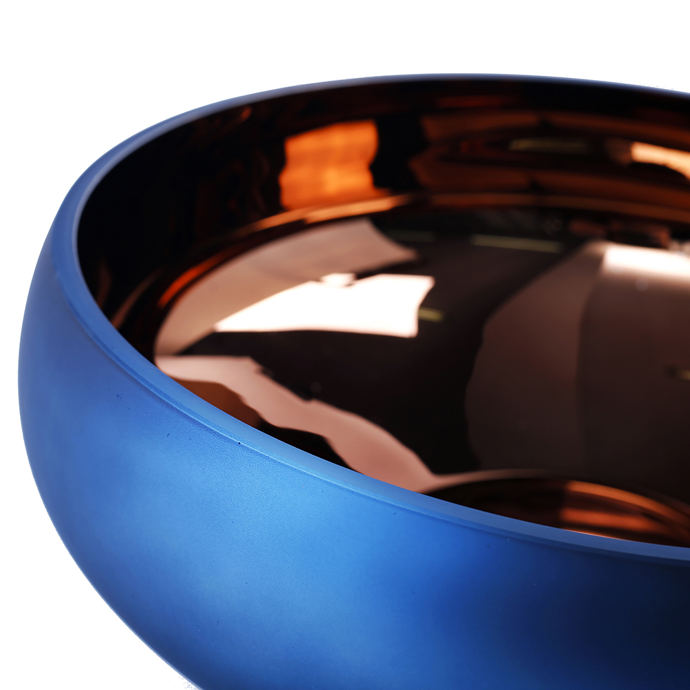 57576	 D9"H3" - DECORATIVE GLASS BOWL