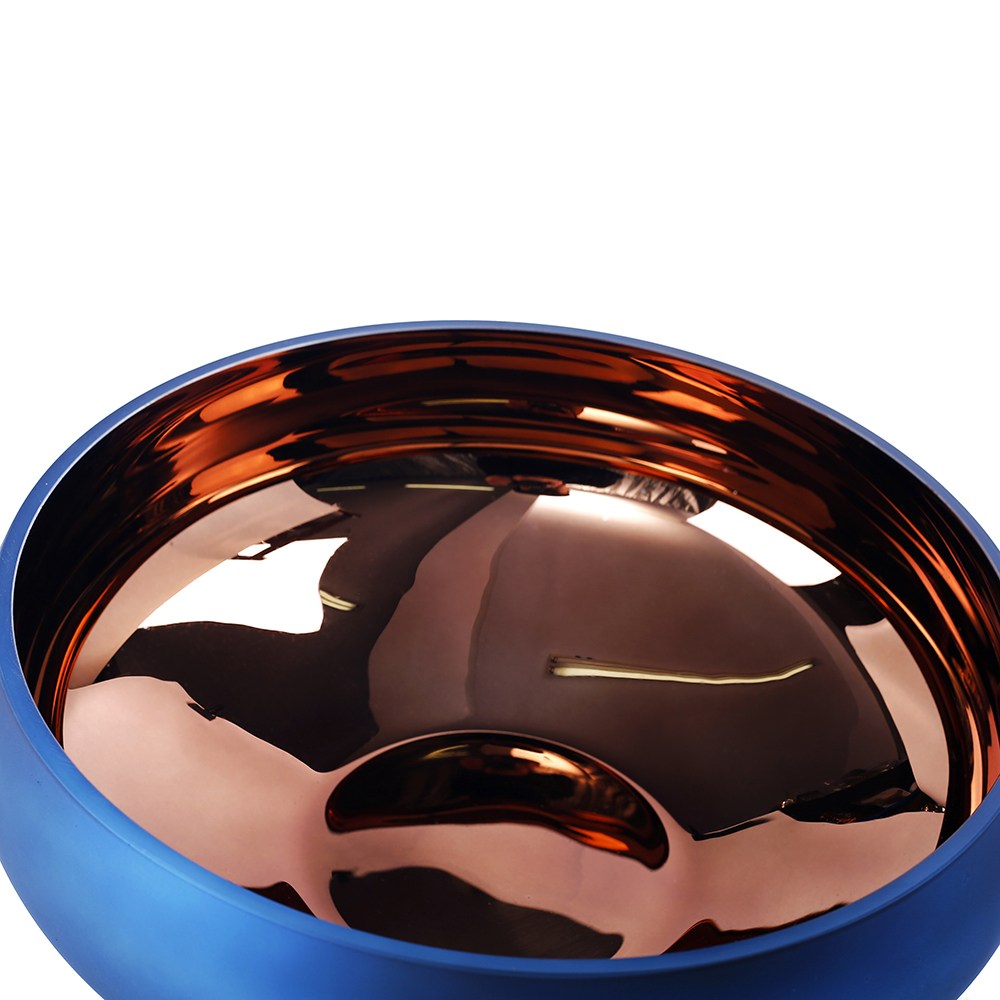 57576	 D9"H3" - DECORATIVE GLASS BOWL