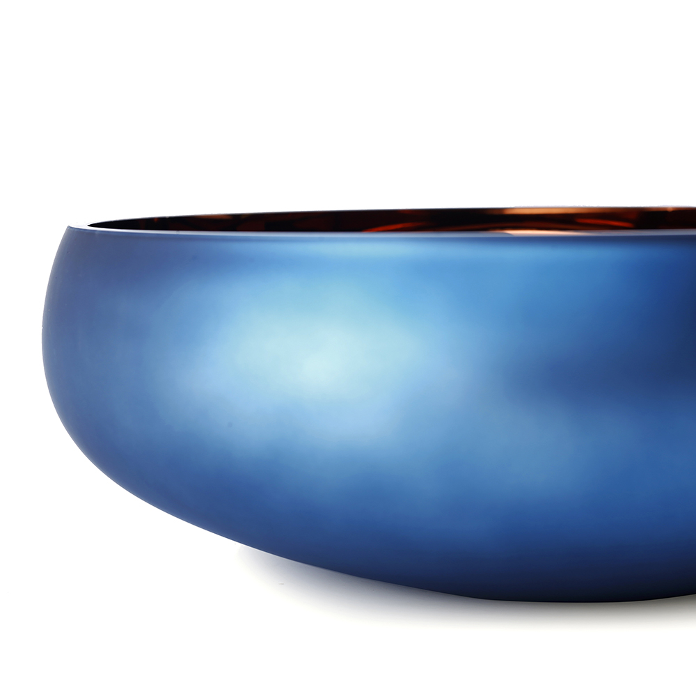 57576	 D9"H3" - DECORATIVE GLASS BOWL