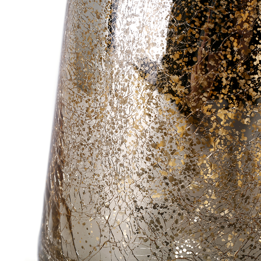 57233asst	 D6"H6" - MERCURY ASSORTED VASES