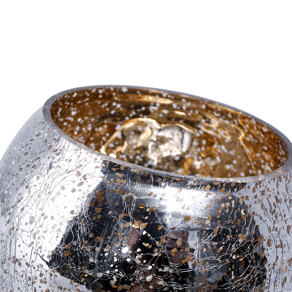 57086	 D8"H6.5" - MERCURY VASE