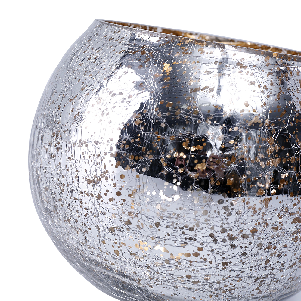 57086	 D8"H6.5" - MERCURY VASE