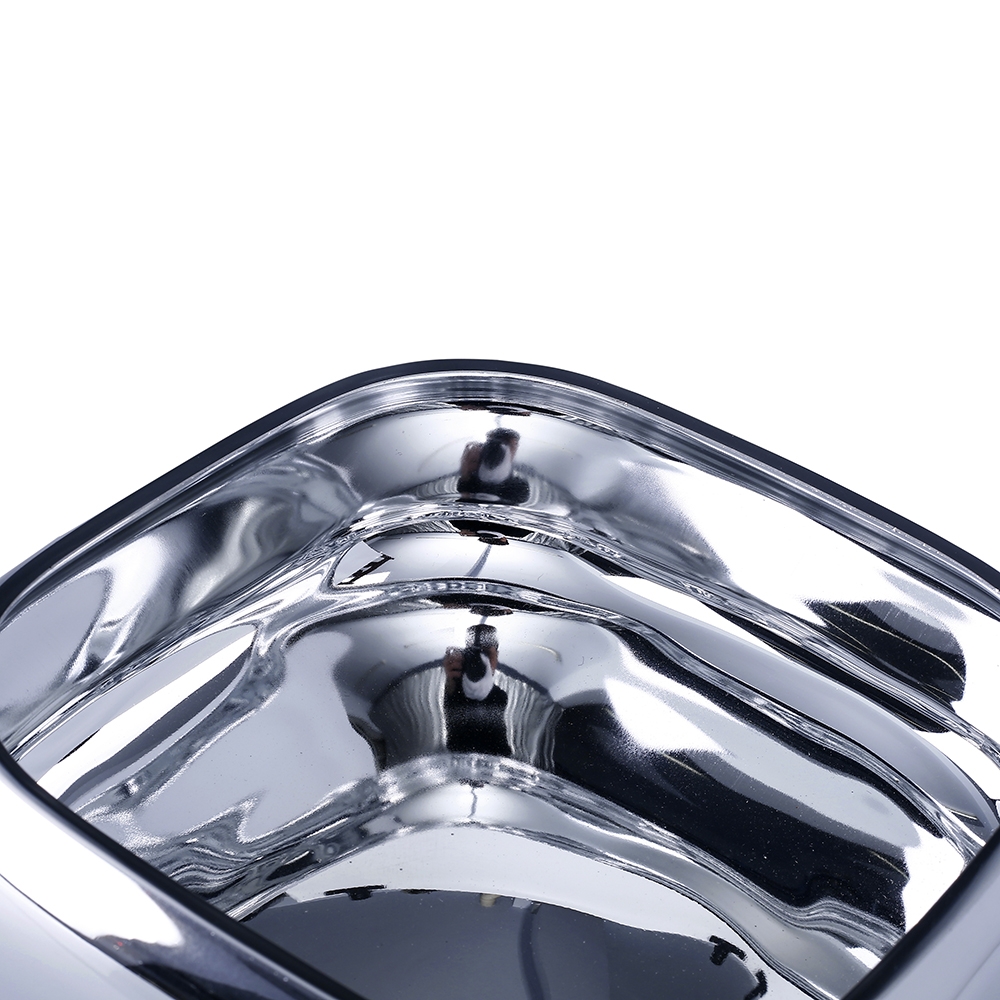 57589	 L9"W9"H3" - GLASS VASE