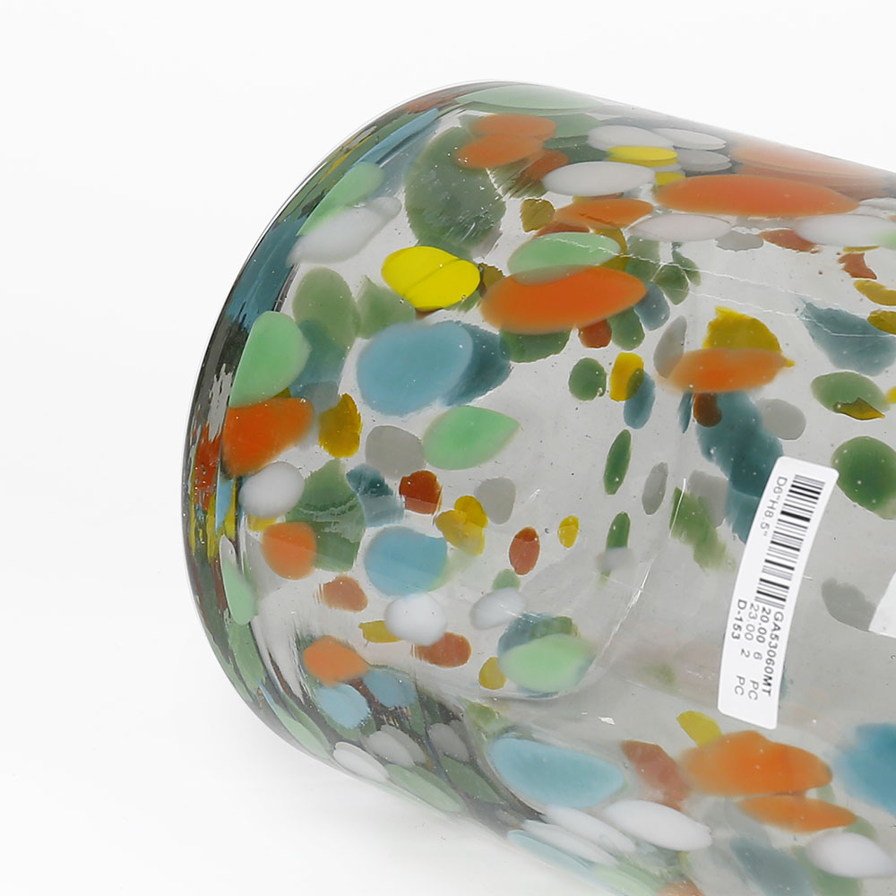 GA53061MT	 D4''H4.5''GLASS VASE