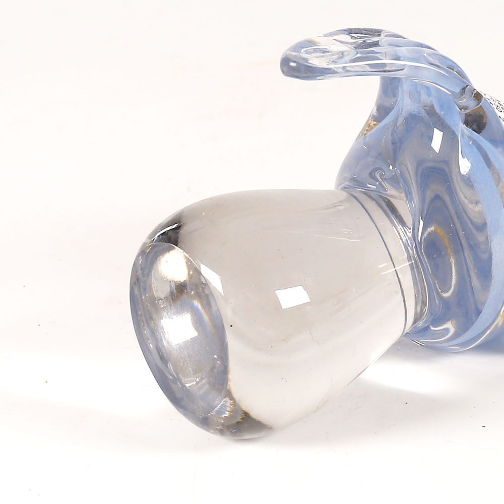 GA53091BL	 L4''W3.5''H4.5''GLASS ACCESSORY